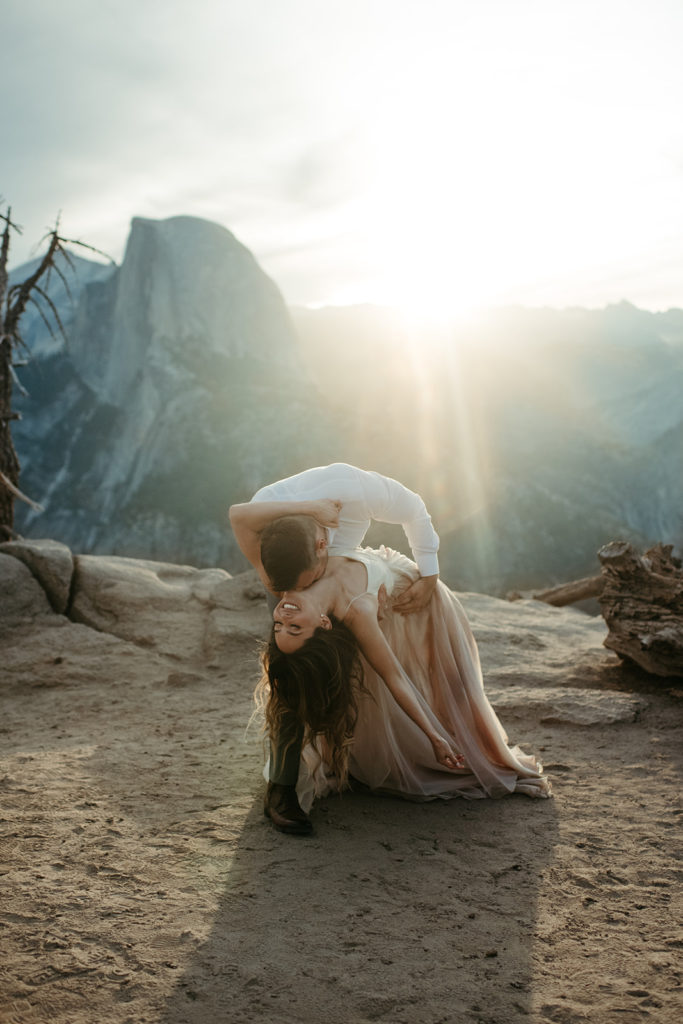 Yosemite Elopement at Glacier Point, planning AddyRose Design, Photography Erin Northcutt